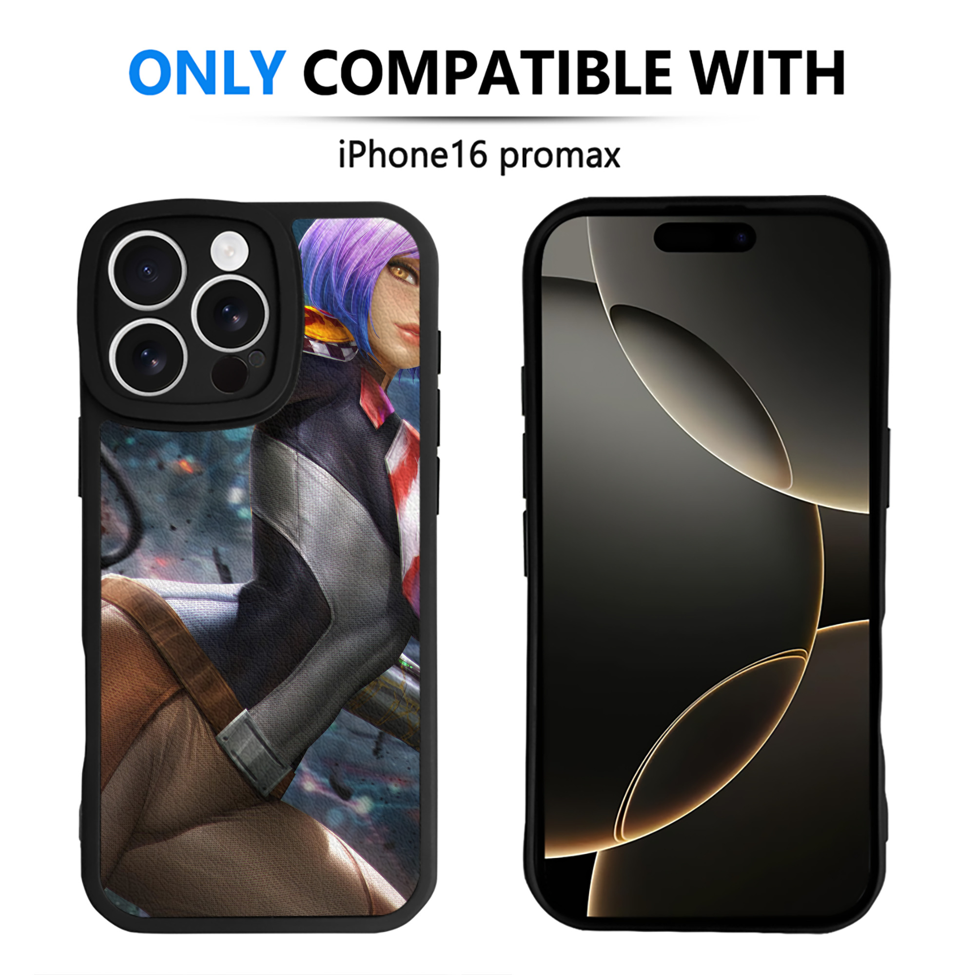 （画像用） スター・ウォーズ Star Wars 【iPhone 16シリーズ対応】シリコンスマホケース（レザー調） 材質：シリコン